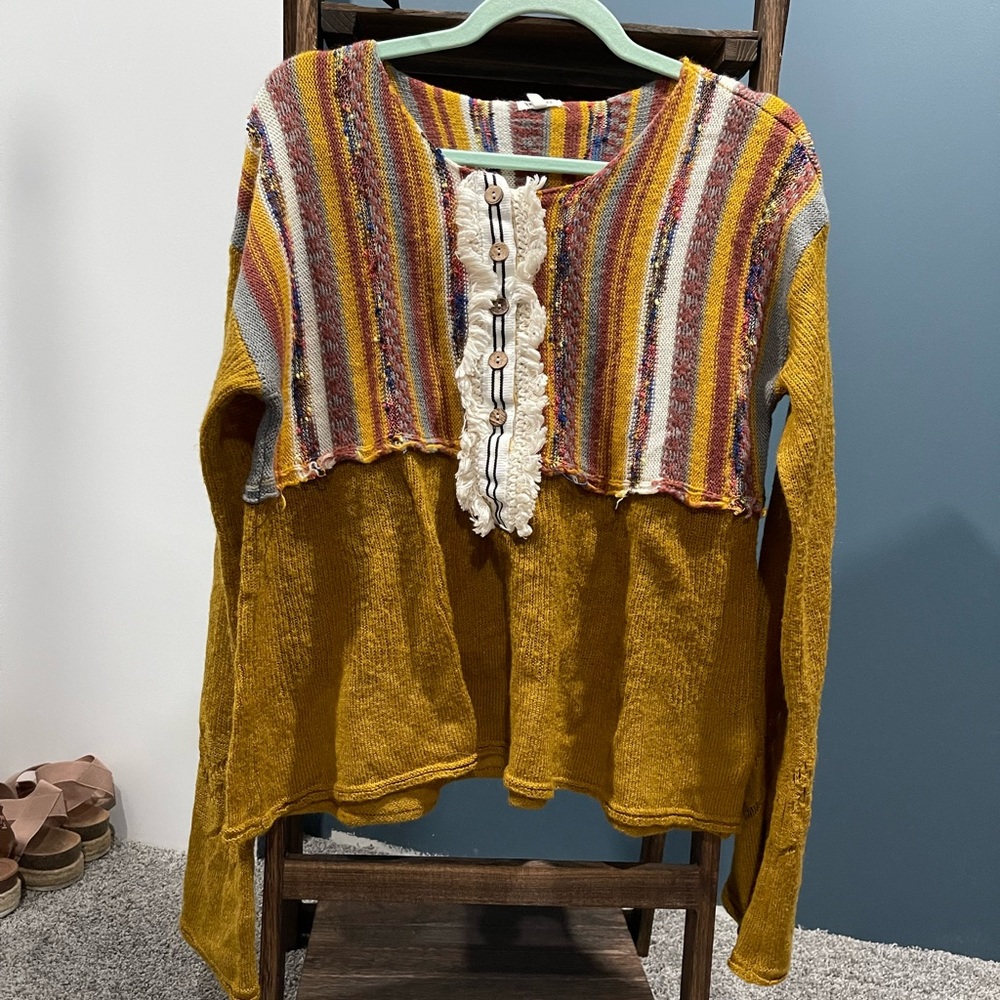 Fun patterned sweater